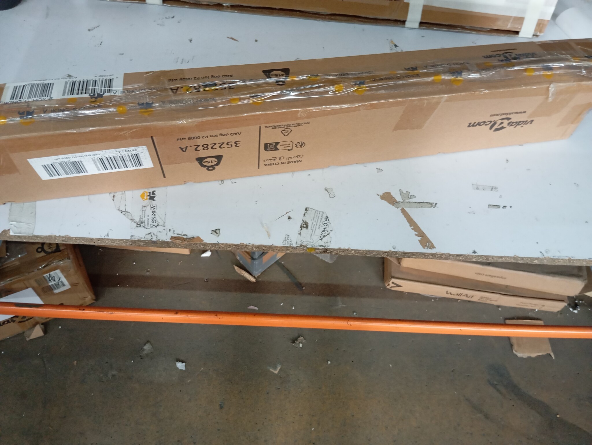 VidaXL Hondenhek 160cm Wit - 50% Korting! (Lichte Schade)