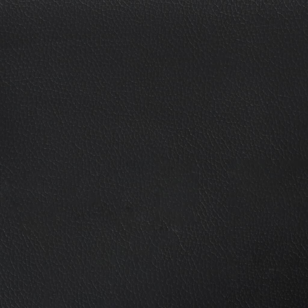VidaXL Tweezitsbank Zwart Kunstleer - 35% Korting!