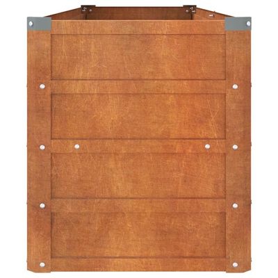 VidaXL Verhoogde Plantenbak Cortenstaal 160cm - 35% Korting!