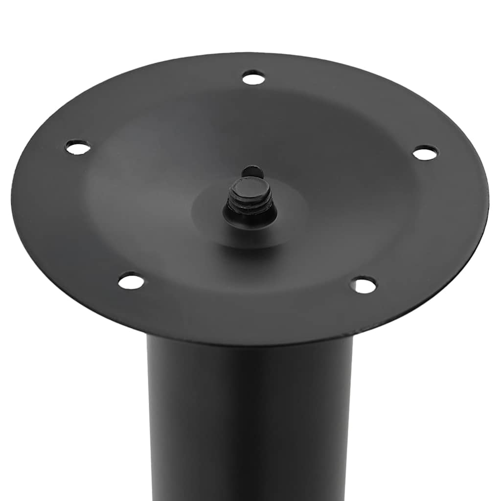 vidaXL Tafelpoten Telescopisch Zwart (71-110cm) - 35% Korting!
