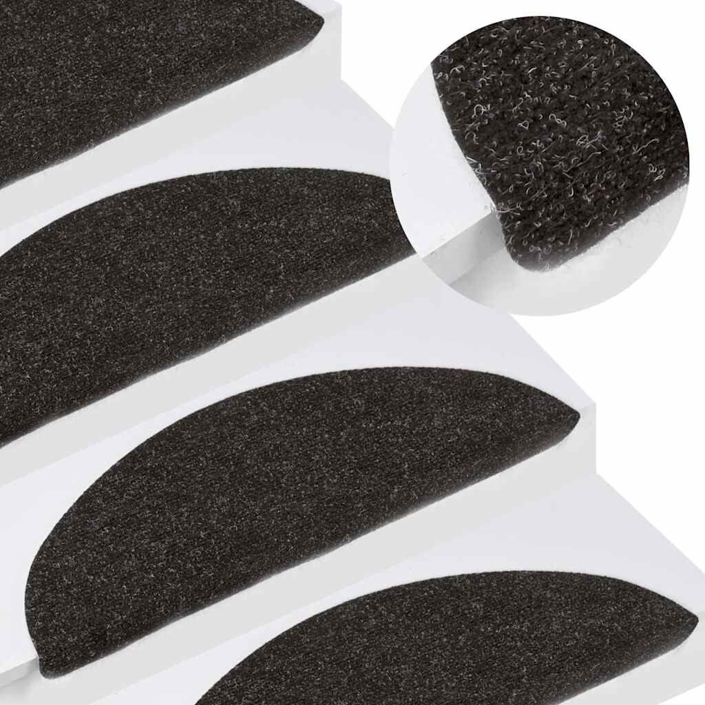 vidaXL Trapmatten Zwart 15 stuks - 35% Korting!