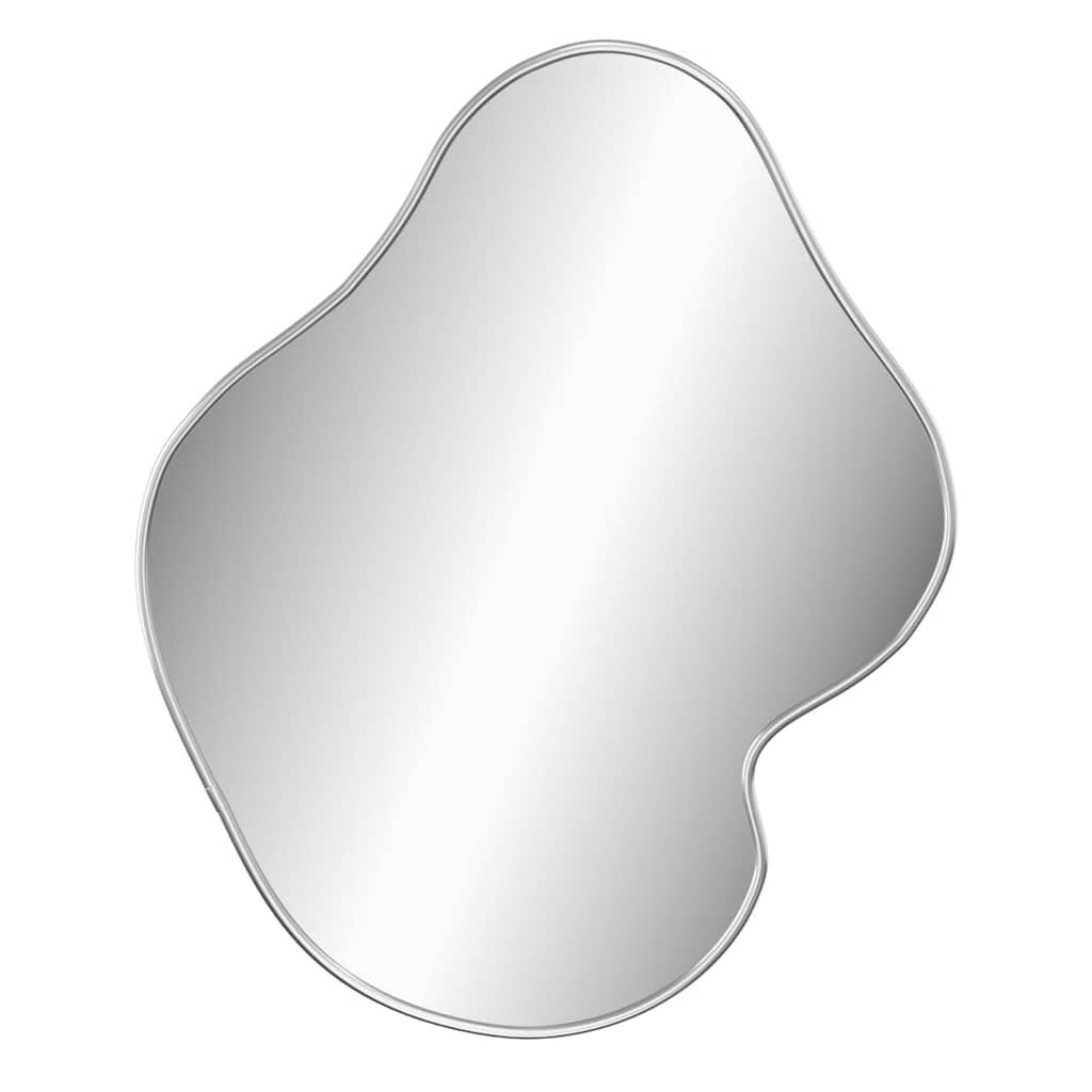 vidaXL Wandspiegel 60x50 cm Zilver - 35% Korting!