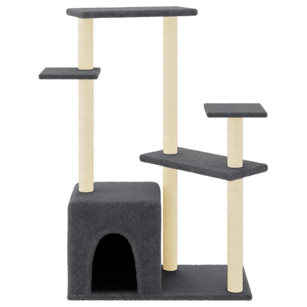 Kattenmeubel met Krabpalen - Donkergrijs - 35% Korting!