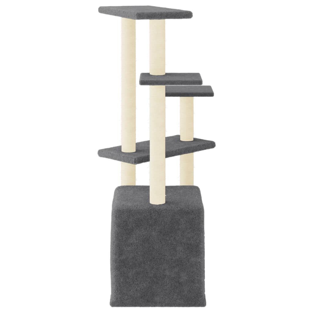 Kattenmeubel met Krabpalen - Donkergrijs - 35% Korting!