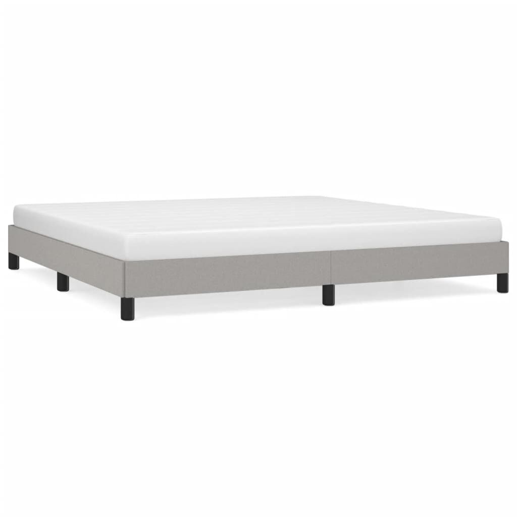 Lichtgrijs Bedframe 200x200 cm - 35% Korting!