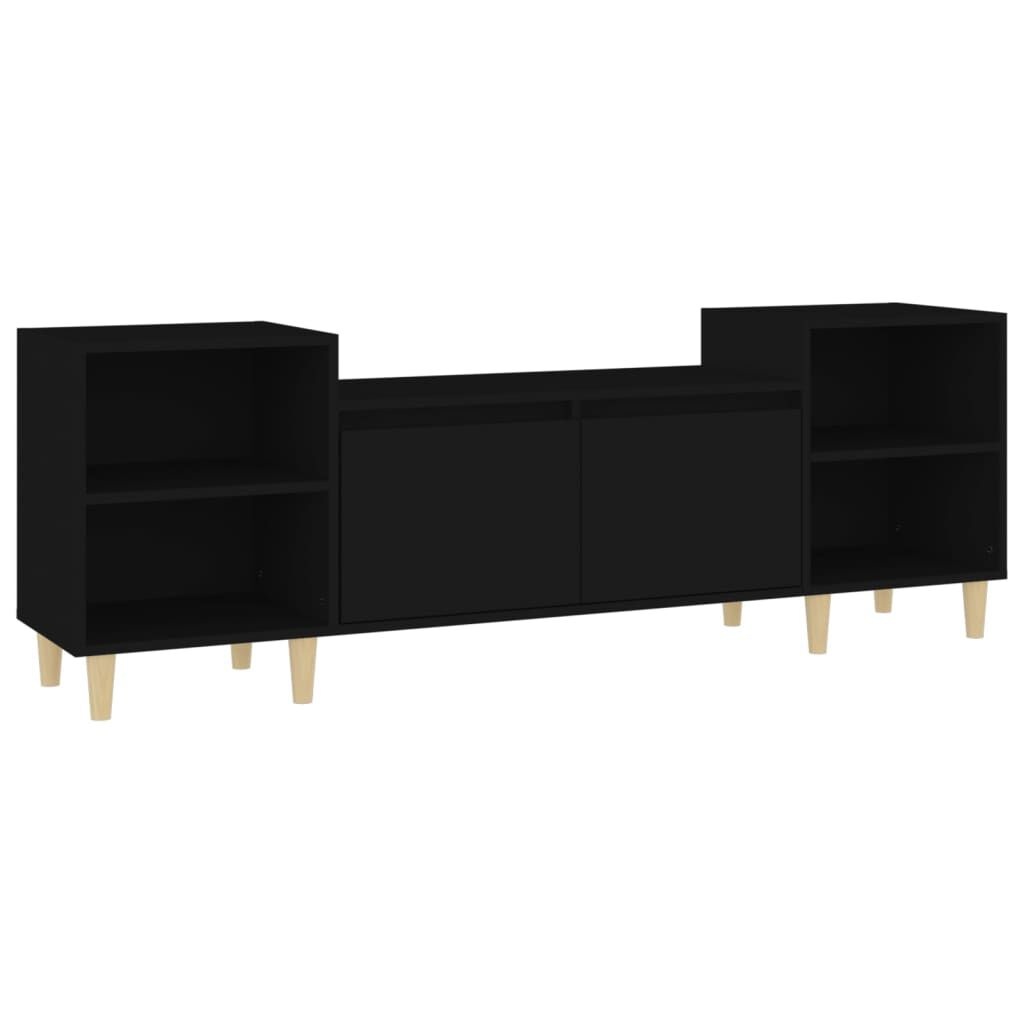 vidaXL TV Meubel Zwart 160cm - 35% Korting! Zo Goed Als Nieuw