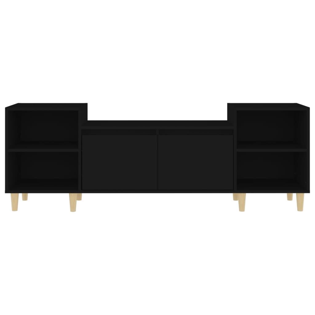 vidaXL TV Meubel Zwart 160cm - 35% Korting! Zo Goed Als Nieuw