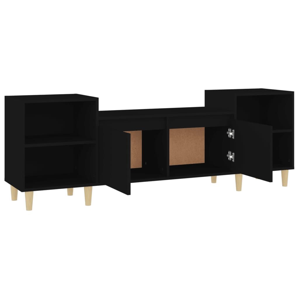 vidaXL TV Meubel Zwart 160cm - 35% Korting! Zo Goed Als Nieuw