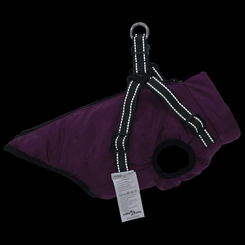 vidaXL Hondenjas met Harnas Paars L36 - 47% Korting!