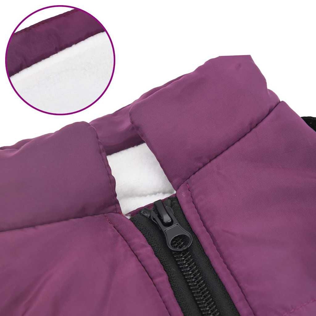 vidaXL Hondenjas met Harnas Paars L36 - 47% Korting!