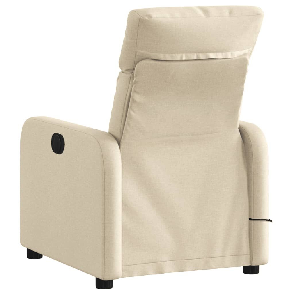 vidaXL Massagestoel Crème - 41% Korting! Relax!