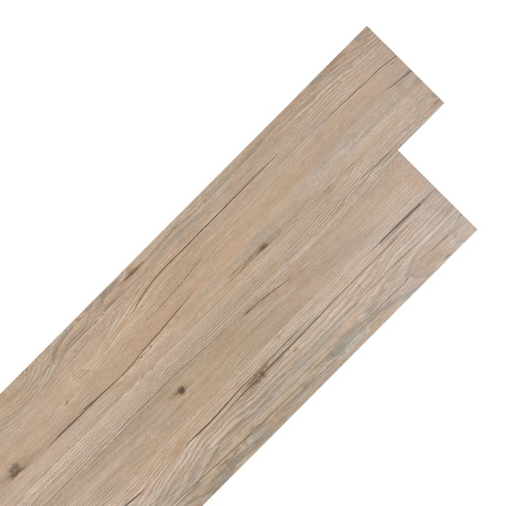 41% Korting! Zelfklevende PVC Vloerplanken Eiken Bruin - 5m²
