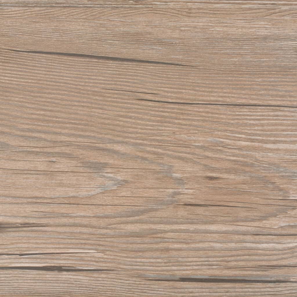 41% Korting! Zelfklevende PVC Vloerplanken Eiken Bruin - 5m²