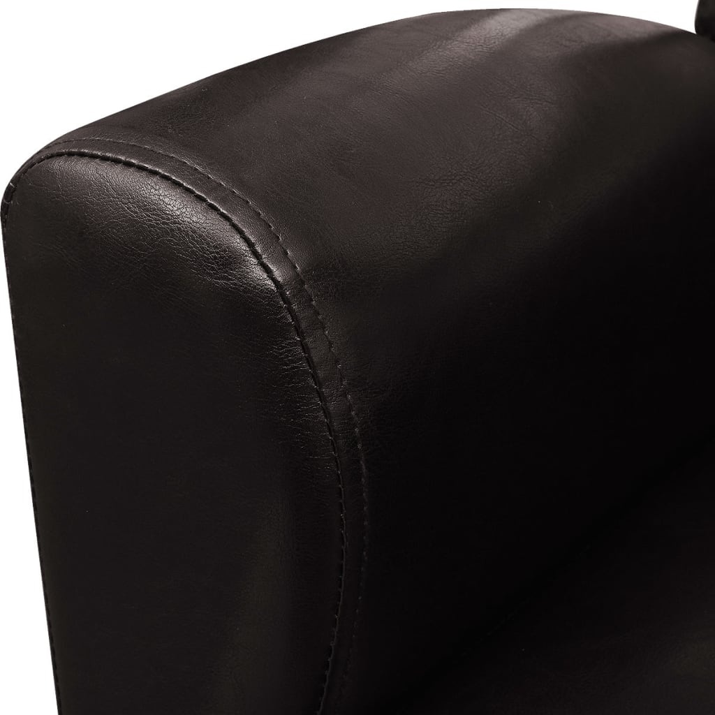 VidaXL Fauteuil Donkerbruin - 35% Korting! Comfortabel & Stijlvol