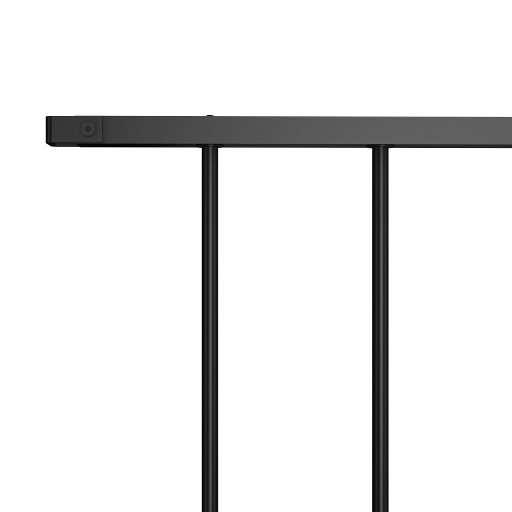 vidaXL Hekpaneel Zwart 1,7x1,25m - 35% Korting!