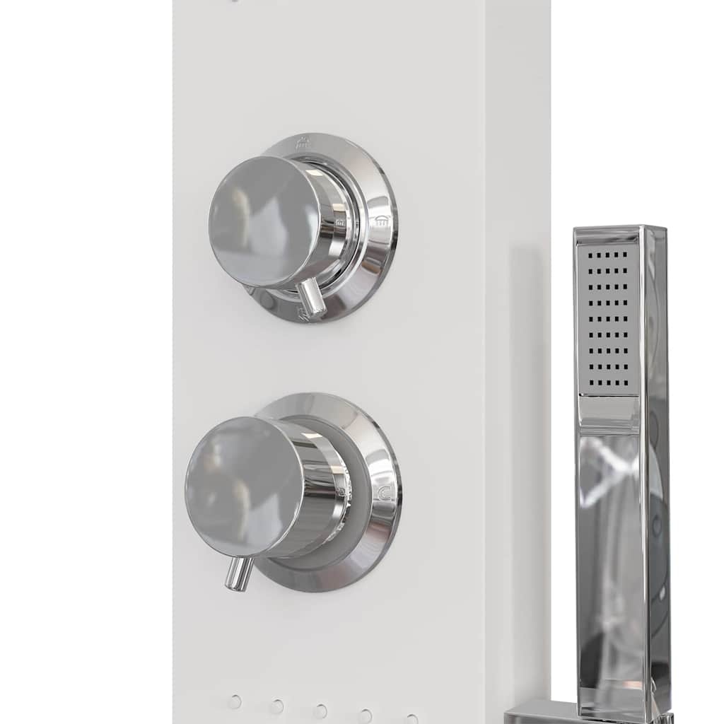 vidaXL Douchepaneel Wit - 35% Korting! Nieuw, Beschadigde Doos