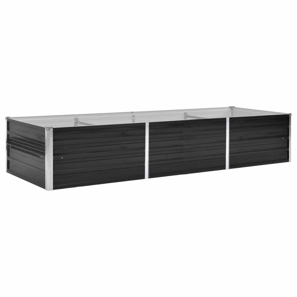 VidaXL Verhoogde Plantenbak 240cm Antraciet - 35% Korting!