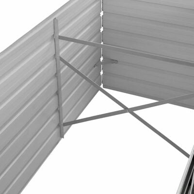 VidaXL Verhoogde Plantenbak 240cm Antraciet - 35% Korting!