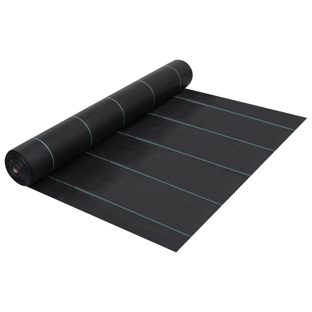 VidaXL Worteldoek 1x100m Zwart - 35% Korting! Krasje