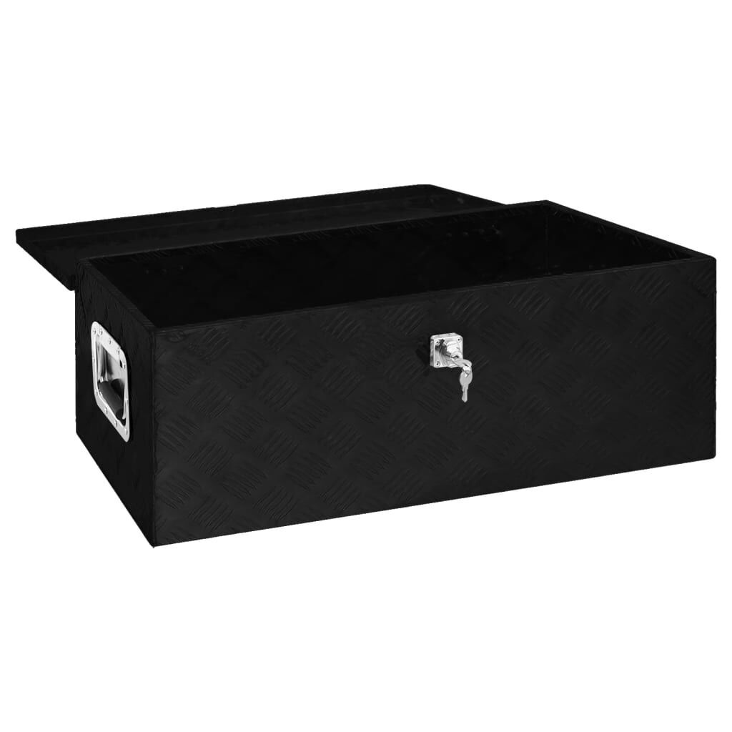 VidaXL Opbergbox 80cm Zwart - 42% Korting! Zo Goed Als Nieuw