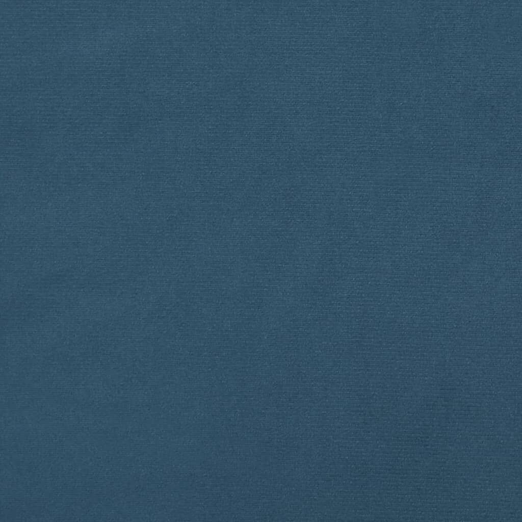 vidaXL Hoofdborden 2x 100cm Donkerblauw Fluwel - 42% Korting!