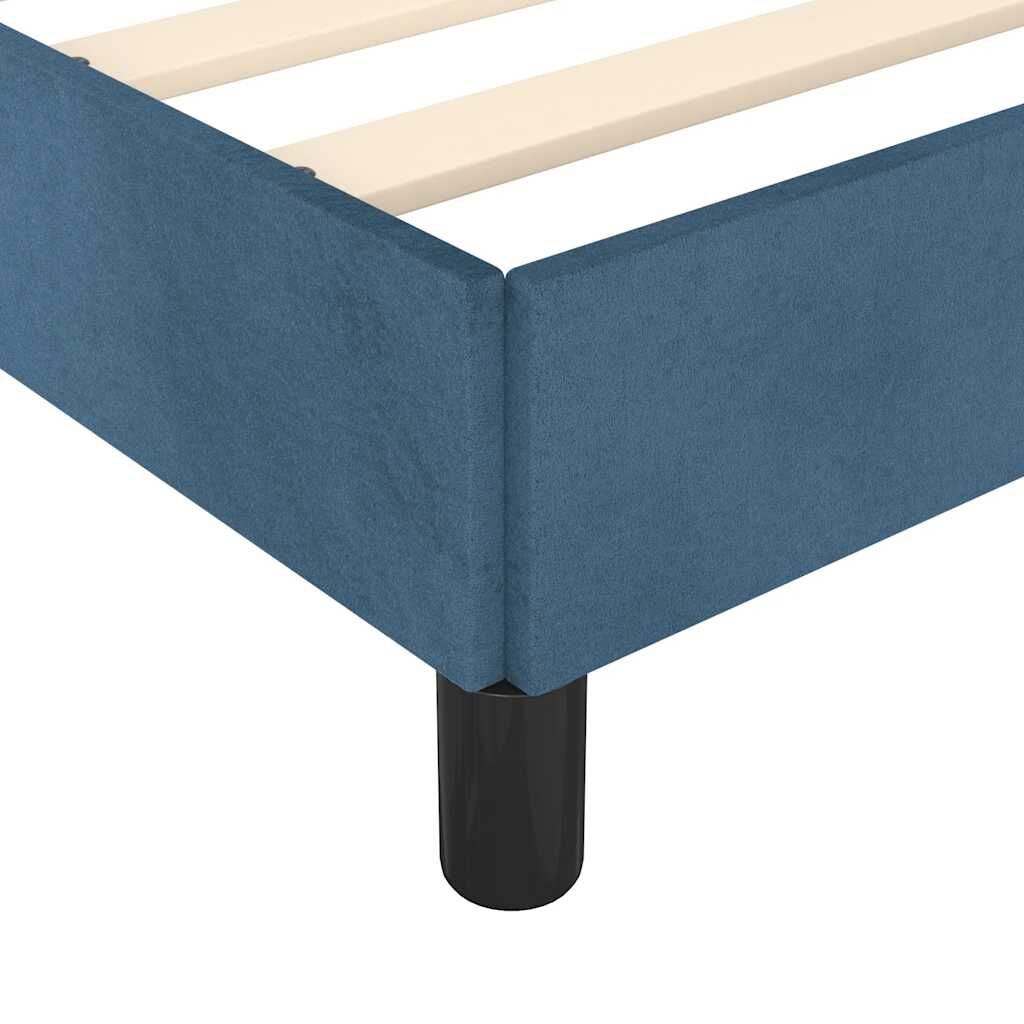 VidaXL Bedframe 200x200 Fluweel Donkerblauw -41% Korting!