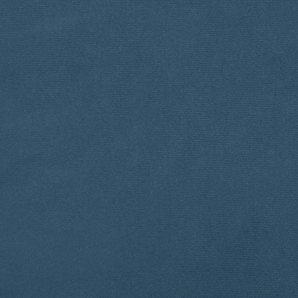 VidaXL Bedframe 200x200 Fluweel Donkerblauw -41% Korting!