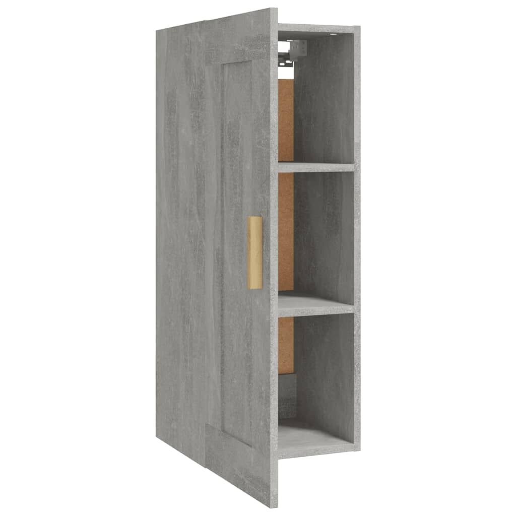 VidaXL Wandkast Betongrijs 35x34x90cm - 47% Korting!