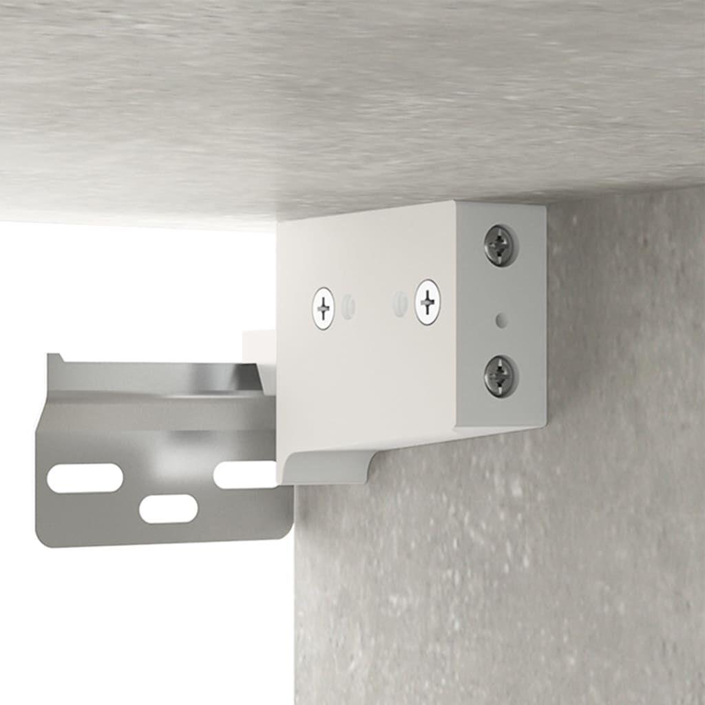 VidaXL Wandkast Betongrijs 35x34x90cm - 47% Korting!
