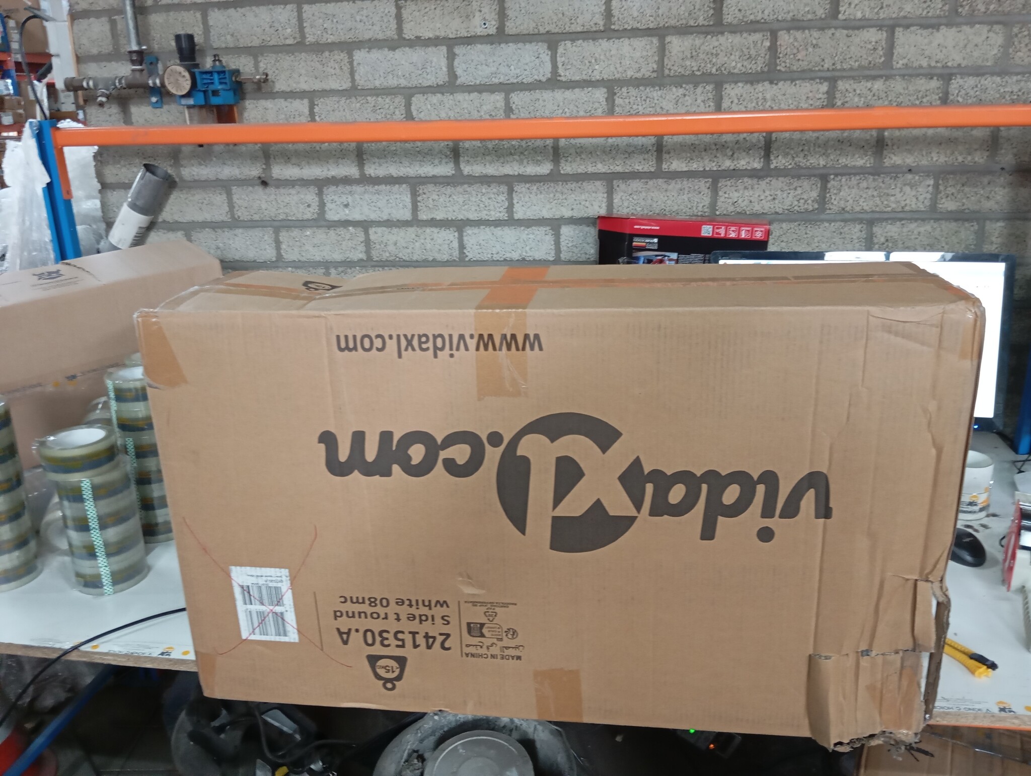 Wandtafel Halfrond Wit - NU 51% Korting! Zo Goed Als Nieuw