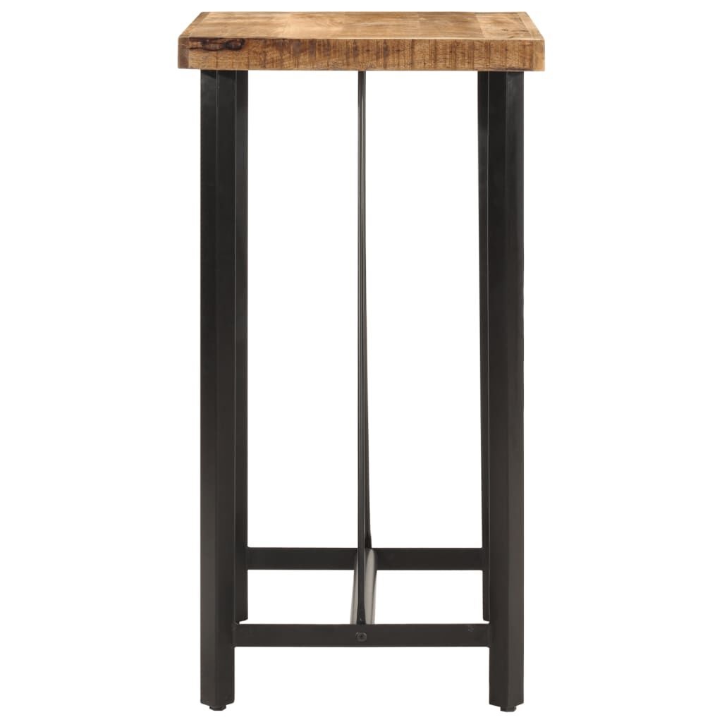 VidaXL Bartafel Mangohout & Ijzer 55x55x107cm - 47% Korting!