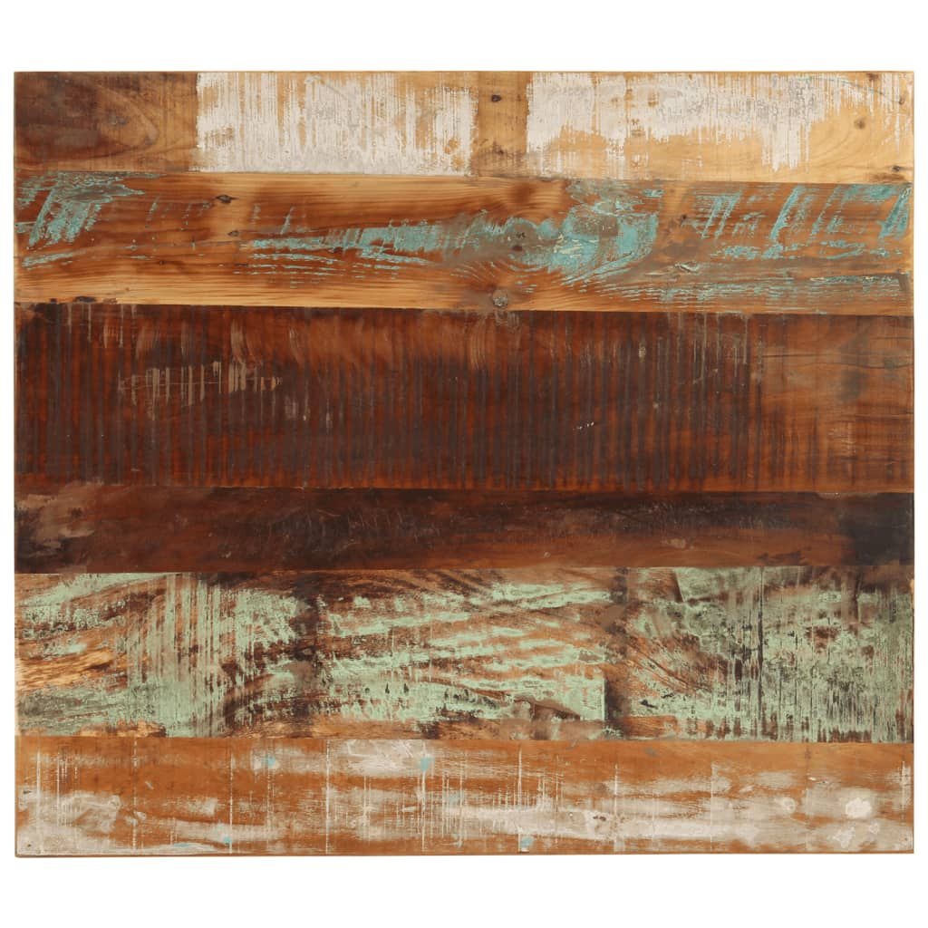 vidaXL Tafelblad 70x80cm Gerecycled Hout - 47% Korting!