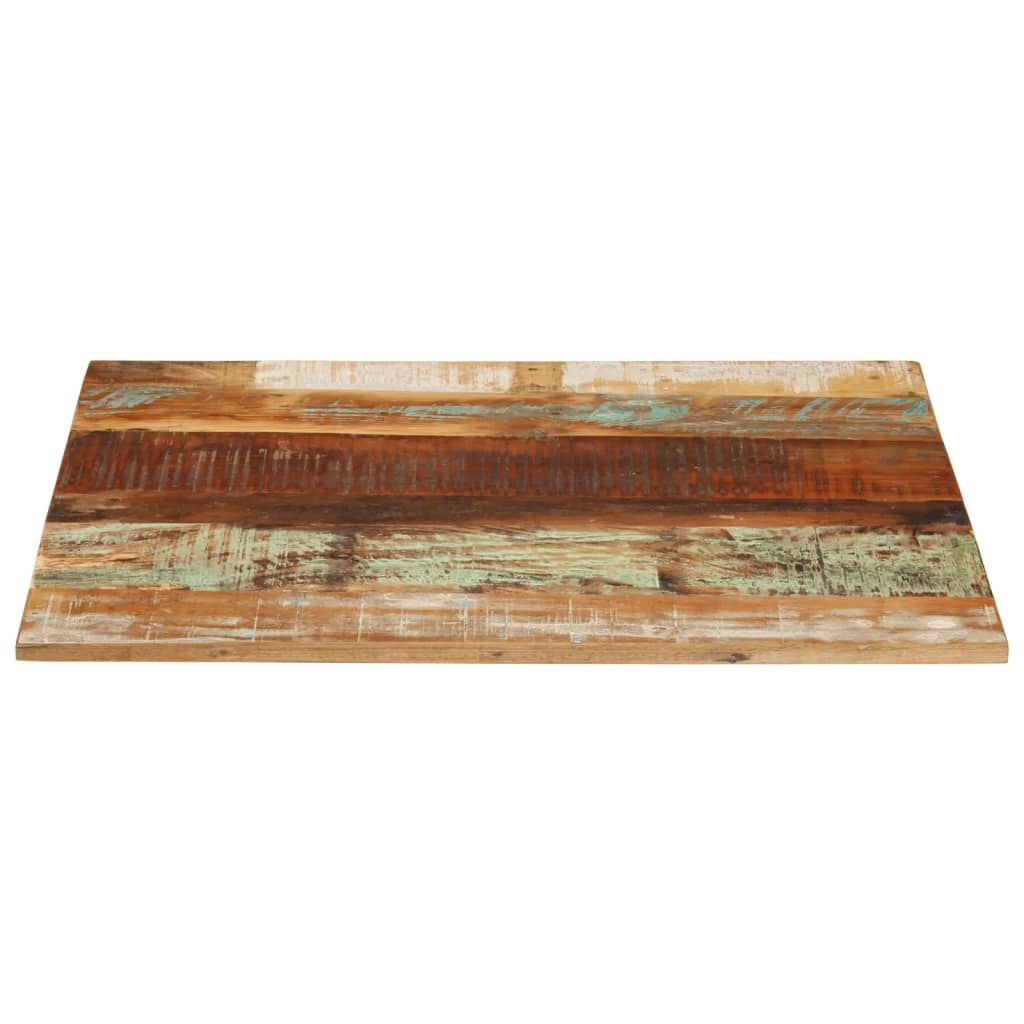 vidaXL Tafelblad 70x80cm Gerecycled Hout - 47% Korting!