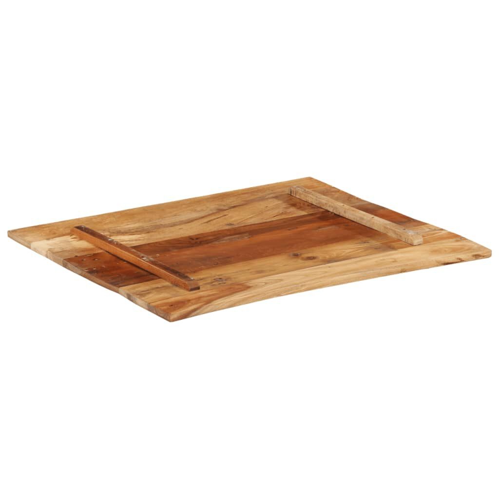 vidaXL Tafelblad 70x80cm Gerecycled Hout - 47% Korting!