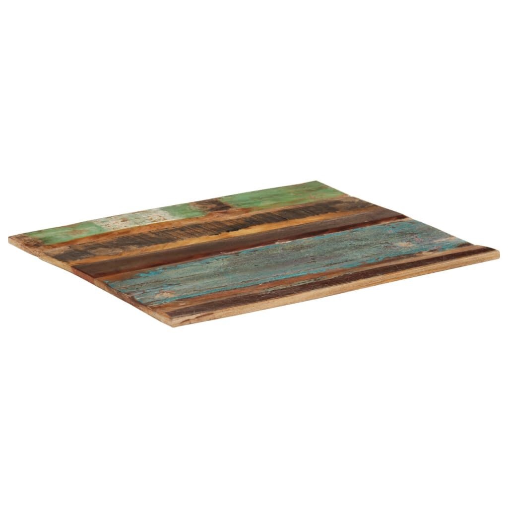 vidaXL Tafelblad 70x80cm Gerecycled Hout - 47% Korting!