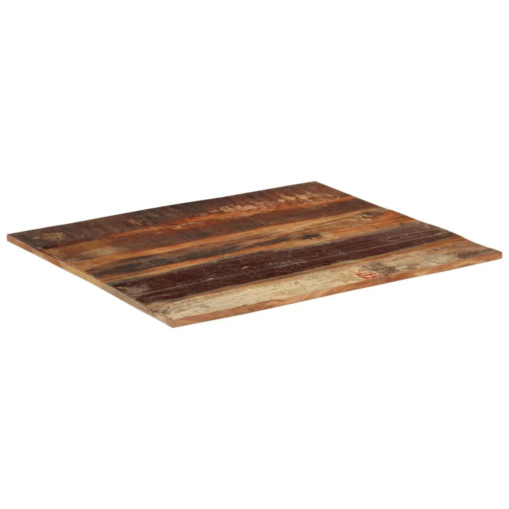 vidaXL Tafelblad 70x80cm Gerecycled Hout - 47% Korting!