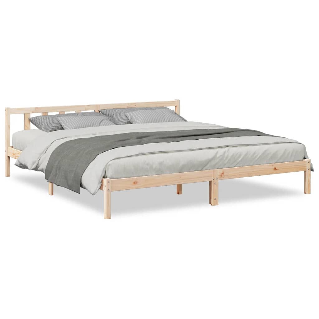 Grenen Bedframe 200x210 cm - Extra Lang - 47% Korting!
