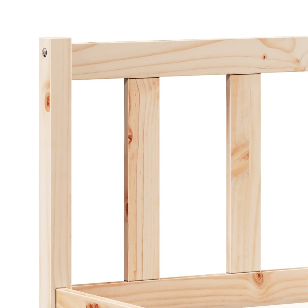 Grenen Bedframe 200x210 cm - Extra Lang - 47% Korting!