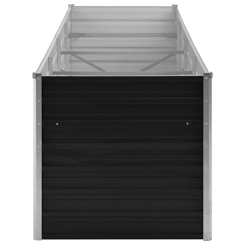 vidaXL Verhoogde Plantenbak 320cm Antraciet - 35% Korting!