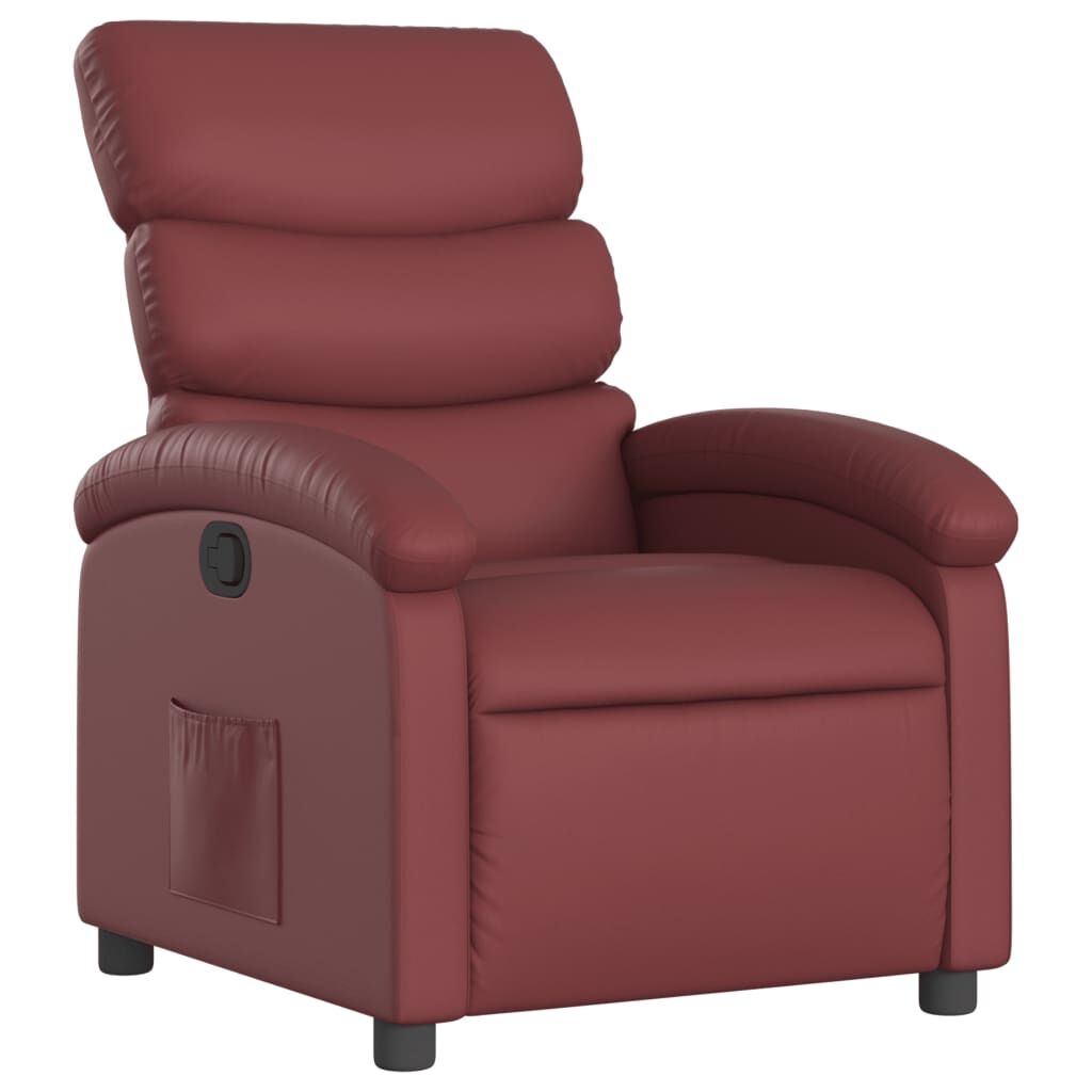 vidaXL Verstelbare Fauteuil Wijnrood - 35% Korting!
