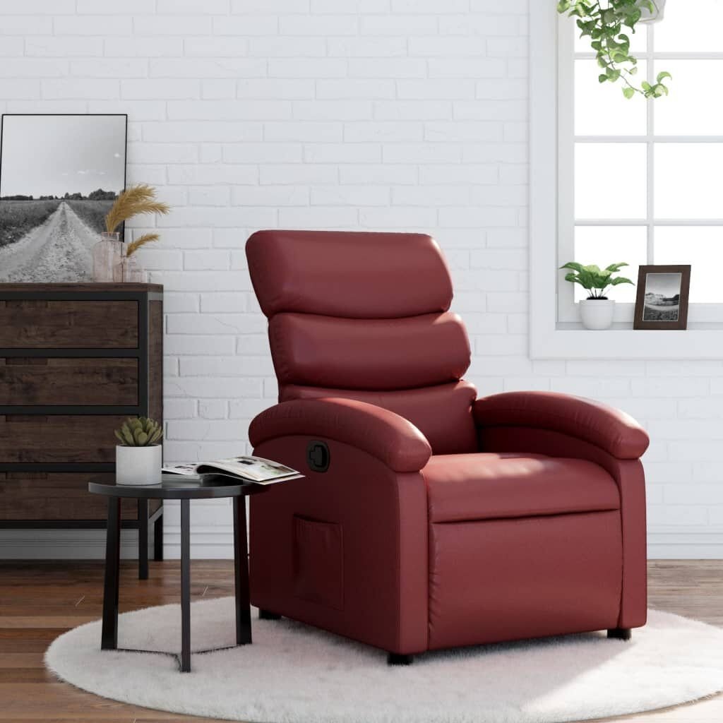 vidaXL Verstelbare Fauteuil Wijnrood - 35% Korting!