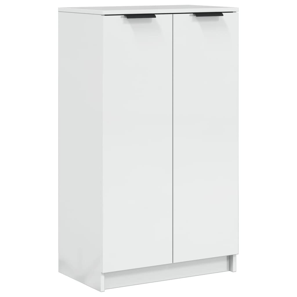 vidaXL Schoenenkast Hoogglans Wit -59x35x100cm - 47% Korting!