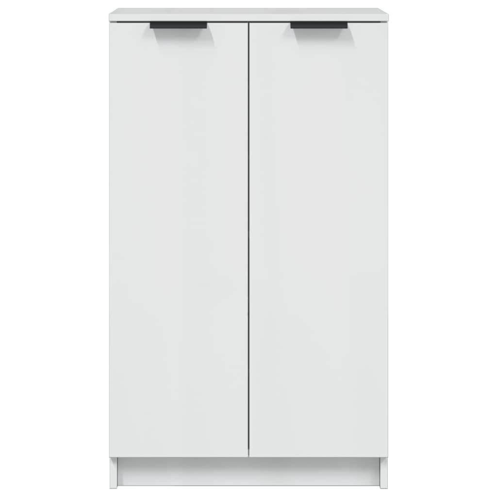vidaXL Schoenenkast Hoogglans Wit -59x35x100cm - 47% Korting!