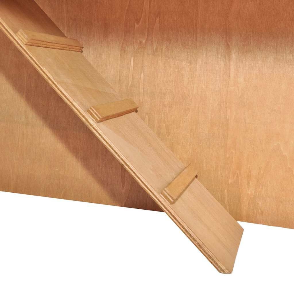 Konijnenhok Buiten Hout - 3 Deuren - 35% Korting!