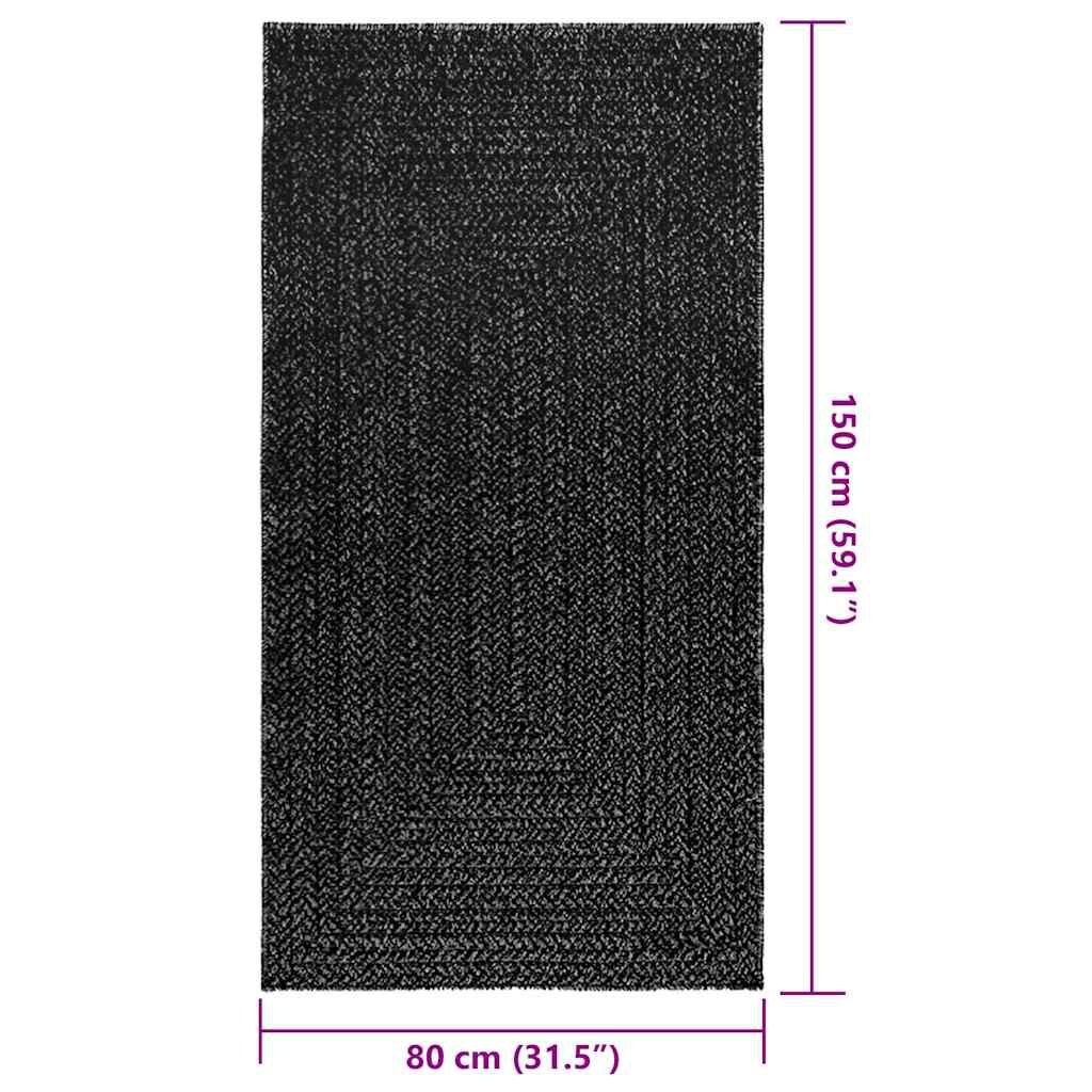 VidaXL Vloerkleed Antraciet 80x150cm - 35% Korting!