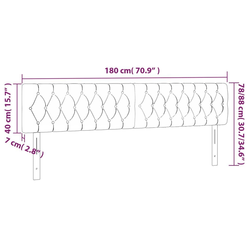 2x Lichtgrijze Fluwelen Hoofdborden 90cm - 35% Korting!