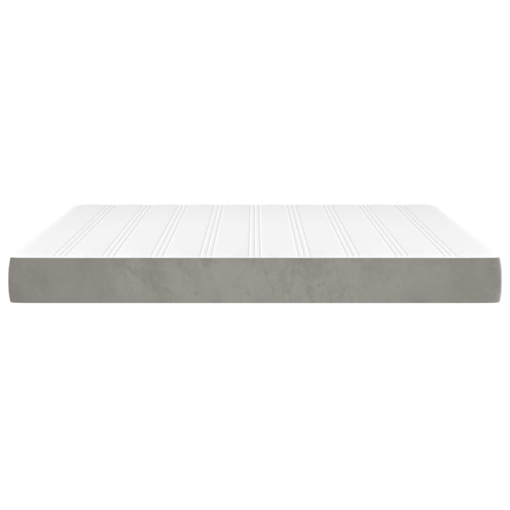 Topdeal: Pocketveringmatras 180x200 Lichtgrijs -35%