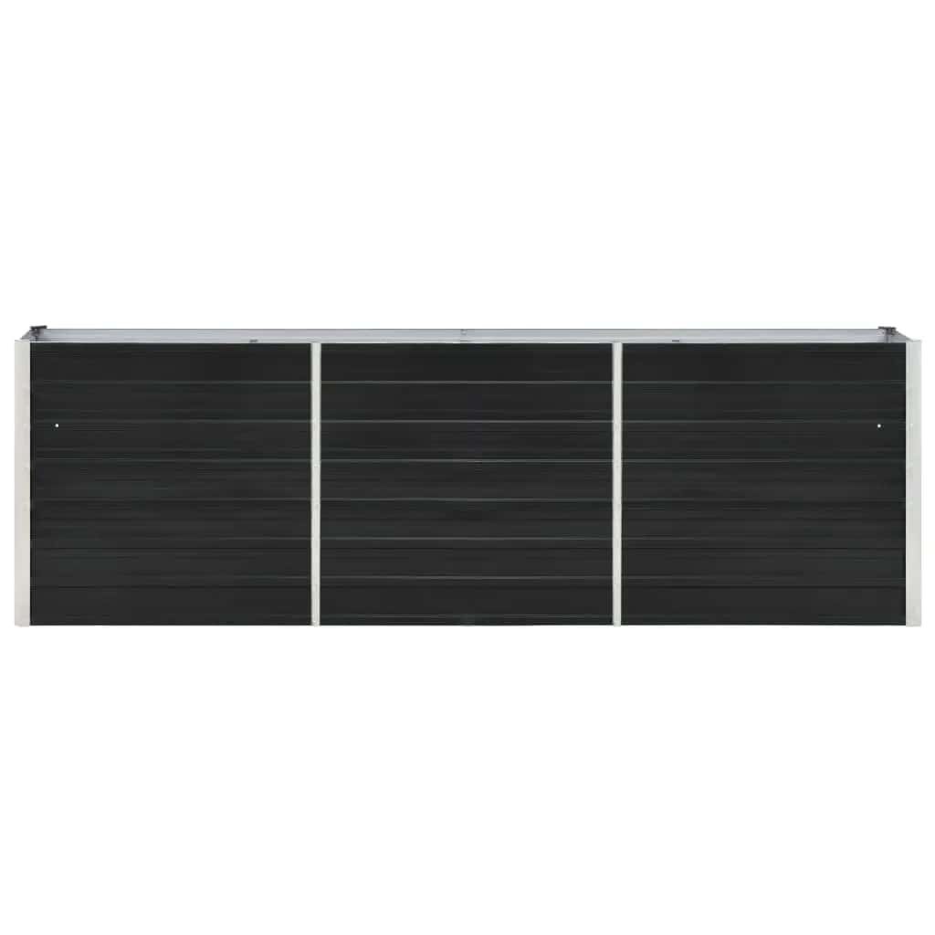 VidaXL Verhoogde Plantenbak 240cm Antraciet - 50% Korting!