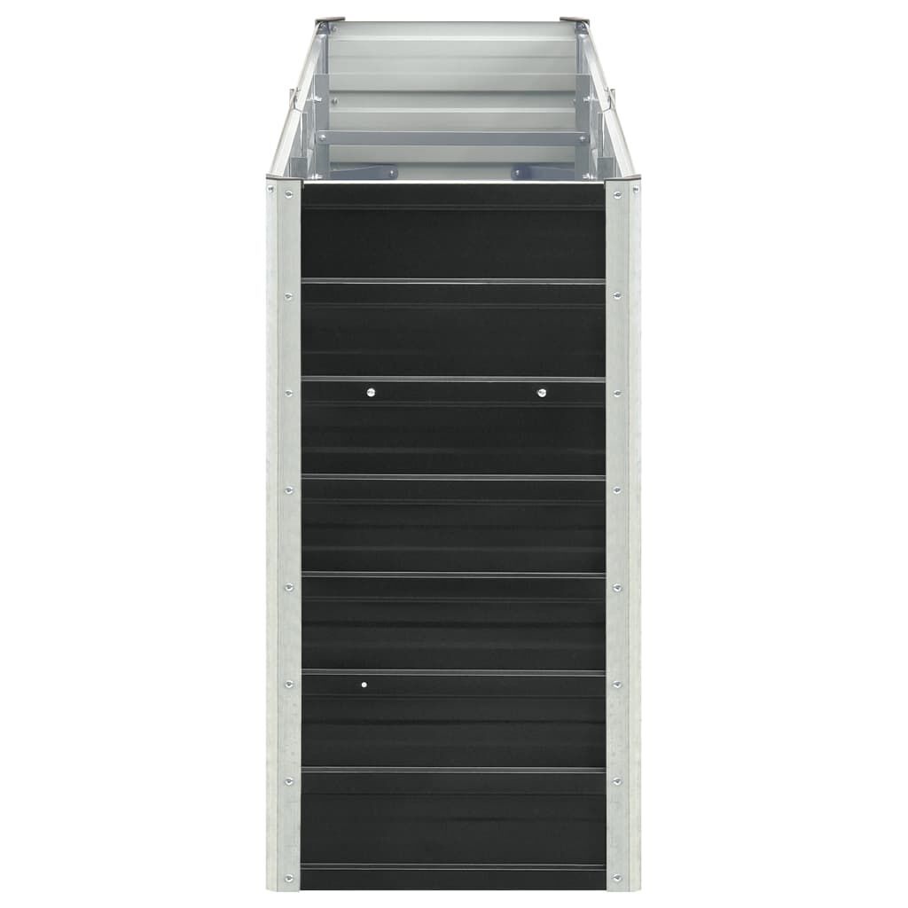 VidaXL Verhoogde Plantenbak 240cm Antraciet - 50% Korting!