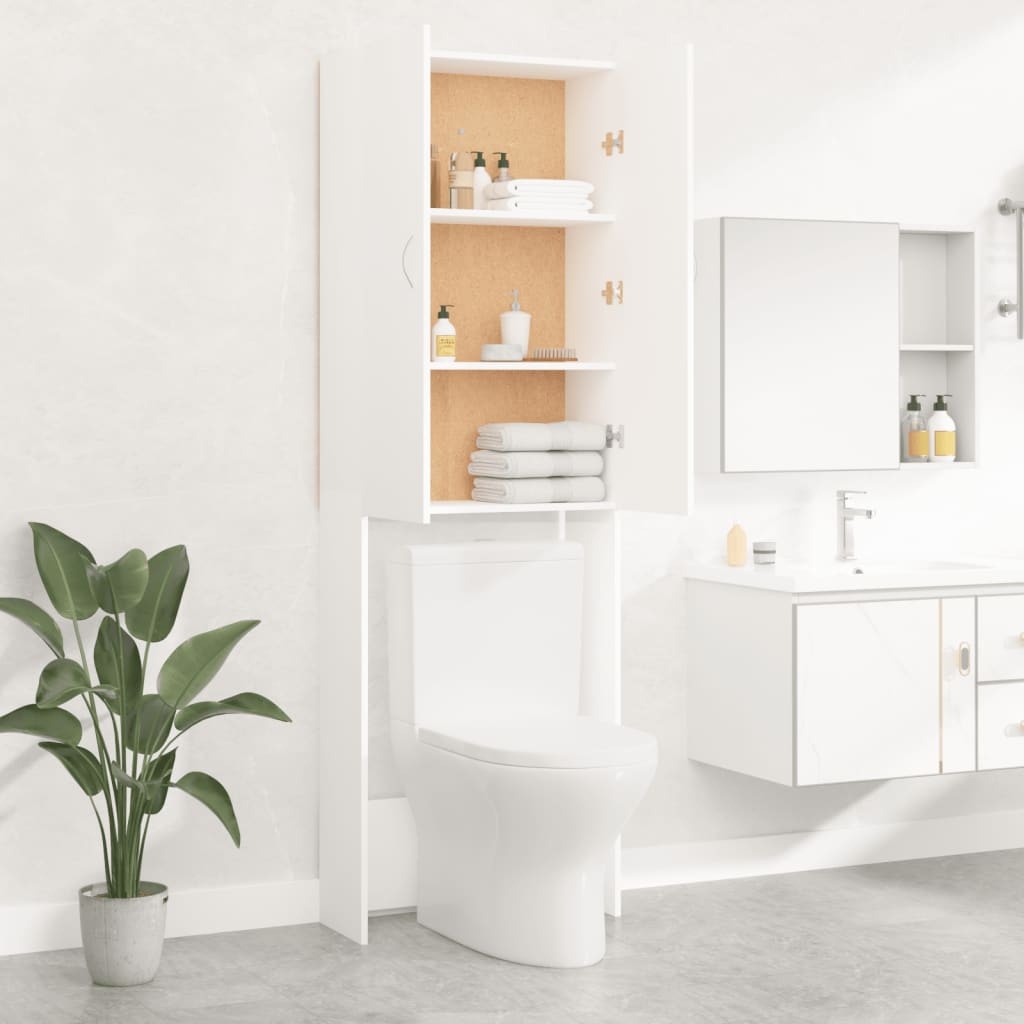 vidaXL Wasmachinekast Wit 64cm - 35% Korting!